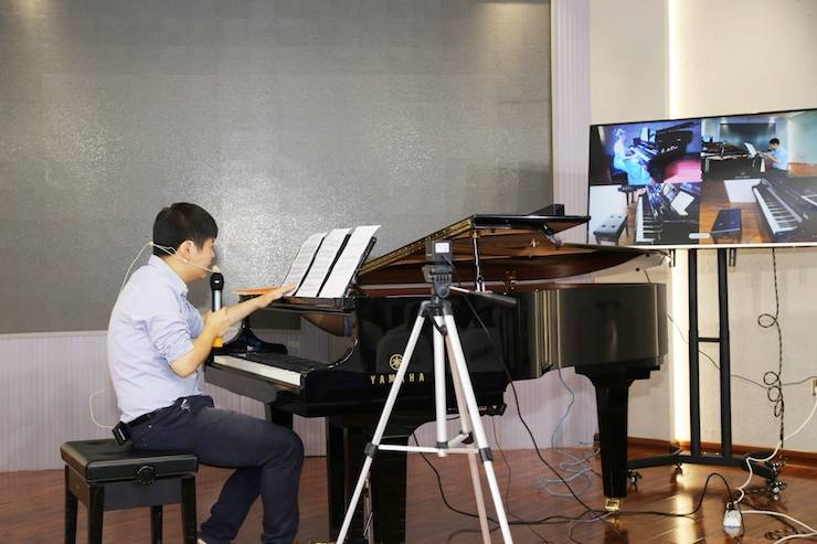 芜湖明升ms88钢琴专卖店明升ms88Hybrid Piano专区落成典礼暨远程大师课圆满成功！
