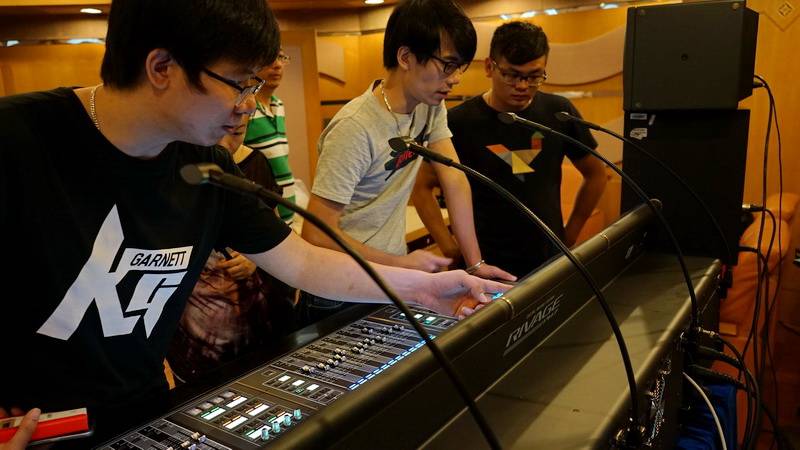 明升ms88 RIVAGE PM7 数字混音系统助力录音技术沙龙