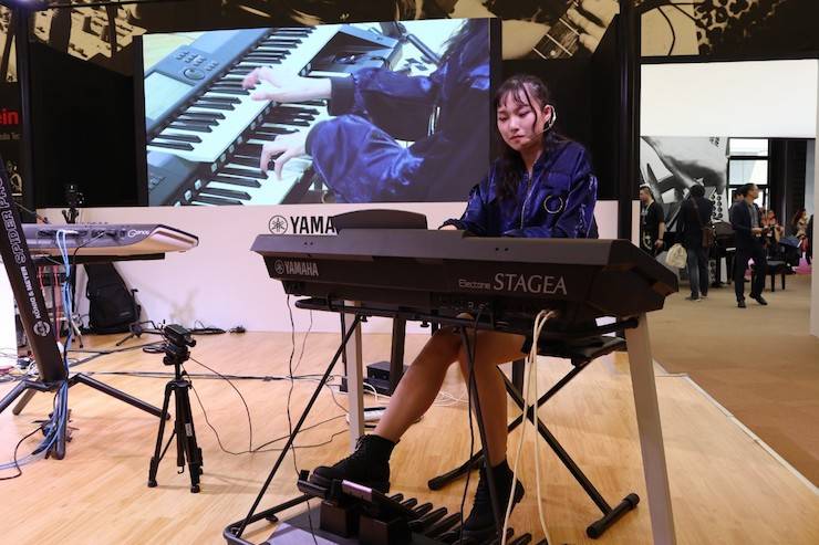 明升ms88盛大亮相Music China 2018，呈现世界级乐器展体验
