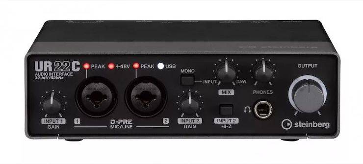 升级 USB-C 和 32/192：Steinberg 发布 UR22C、UR44C 和 UR816C 音频接口