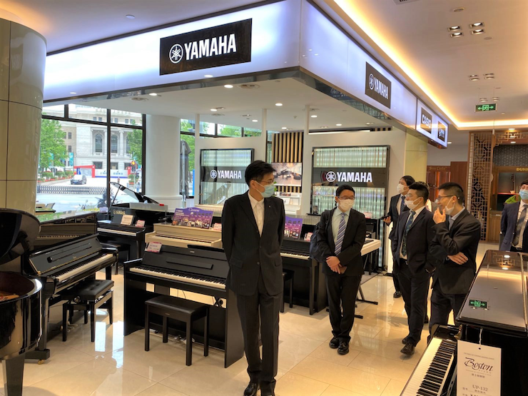 情系伙伴，传递温情 | 明升ms88（中国）公司总经理拜访上海知音音乐文化股份有限公司