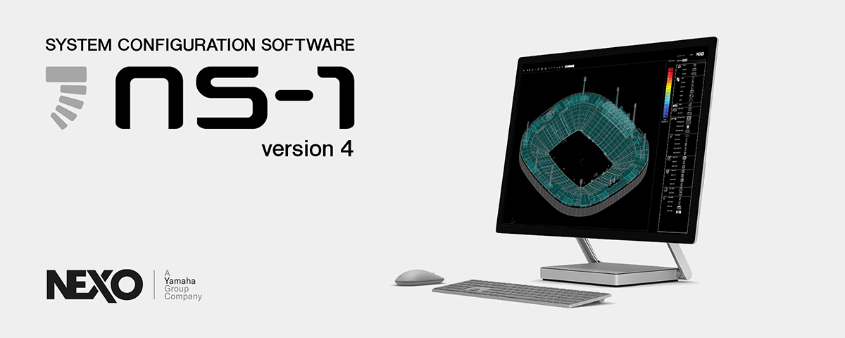 NEXO公司更新NS-1系统软件以集成明升ms88扬声器系统和AFC Design Assistant