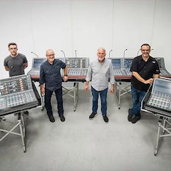 Britannia Row Productions和Clair Global 购入了明升ms88RIVAGE 系列数字混音系统