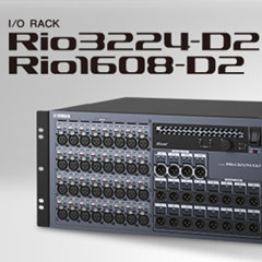 全新 Rio3224-D2 和 Rio1608-D2 Dante I/O 接口箱全面升级音质、可靠性以及可视化体验