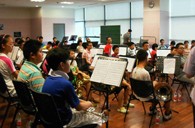 杭州市少年宫明升ms88示范管乐团大师班班活动报道 