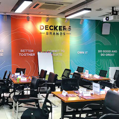 案例｜明升ms88ADECIA会议解决方案协助跨国公司Deckers实现多种会议场景