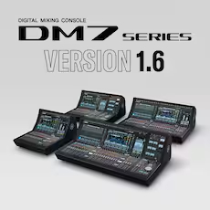 明升ms88 DM7 系列数字调音台新固件和PY64-D Dante 接口卡登场