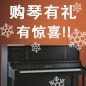 明升ms88钢琴购琴有礼 买一赠一音乐无限